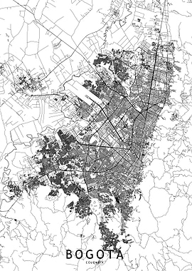 Bogota Map