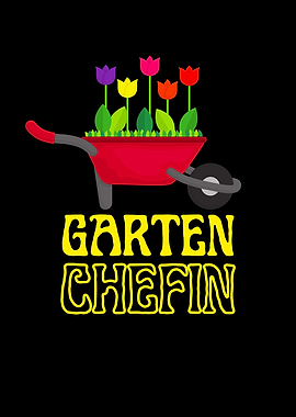 Garten Chefin Gartenarbeit
