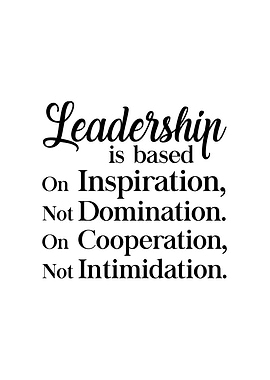 Leadership Quotes Wall Art
