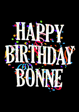 Happy Birthday Bonne