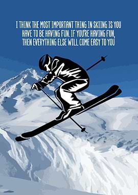 Ski Winter Sports Wall Art