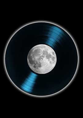 Full Moon Vinyl Record