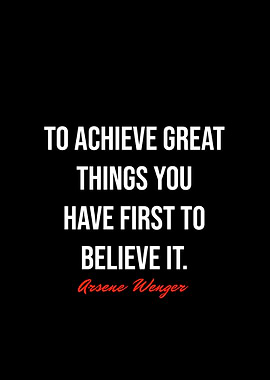 Arsene Wenger Quotes