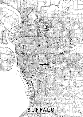 Buffalo Map