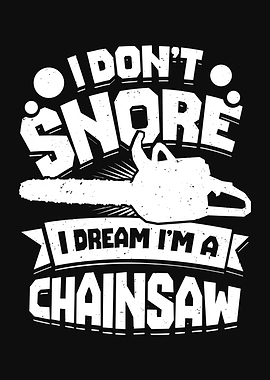 Chainsaw Woodworker Design