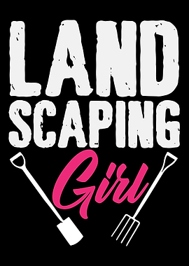 Landscaping Girl Gardener