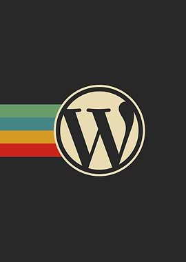 Dark black Wordpress