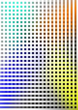 Colorful illusion design