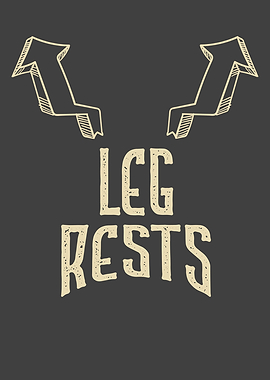 Leg Rests Funny Adult