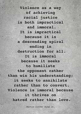 Martin L King J Quote L015