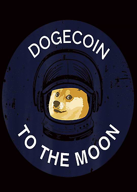 Dogecoin To The Moon Meme