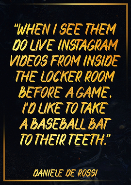 Daniele De Rossi Gold Art