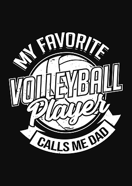 Volleyball Dad Design
