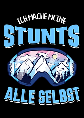 Netter Wintersport Spruch