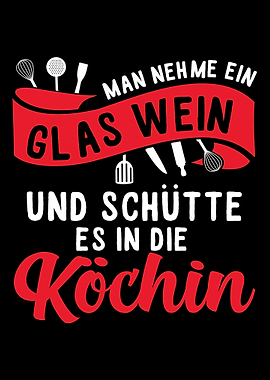 Witziger Koch Spruch
