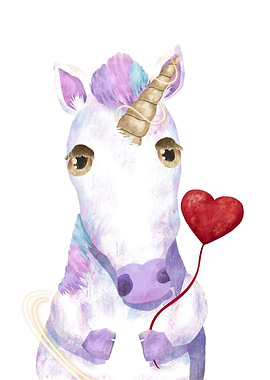 Magical unicorn love