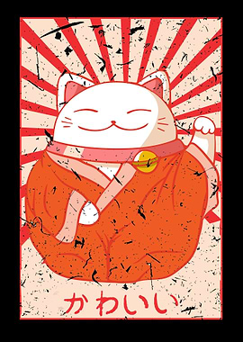 Maneki Waving Cat Neko