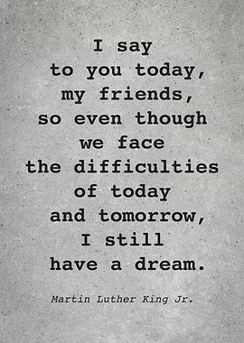 Martin L King J Quote L023