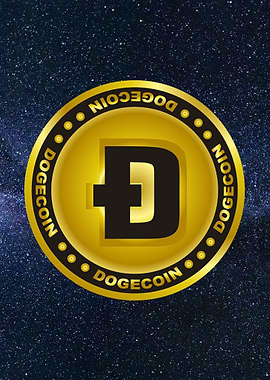 Dogecoin to the Moon Space