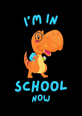 Schoolchildren Cute TRex