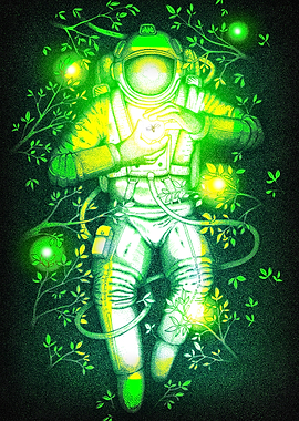 astronaute lost on space