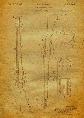 3 M1 Rifle Patent