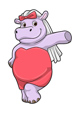 Hippo Bride Veil Ribbon