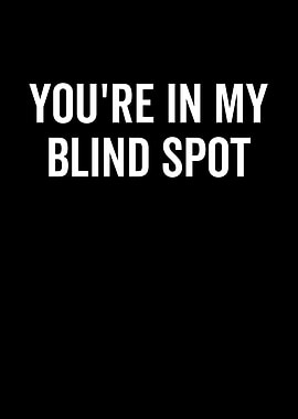 Youre In My Blind Spot