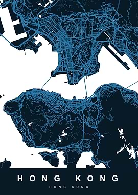 HONG KONG City Map