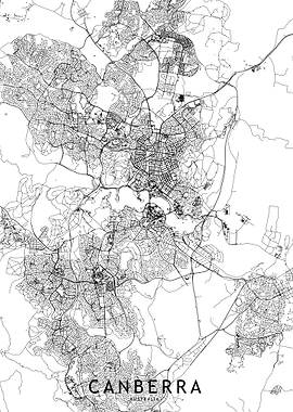 Canberra Map