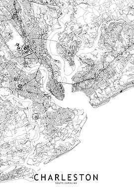 Charleston Map