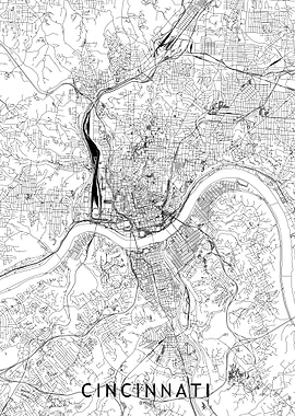 Cincinnati Map