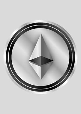 Ethereum Coin Symbol