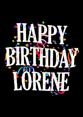 Happy Birthday Lorene