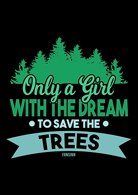 Girls forest conservation