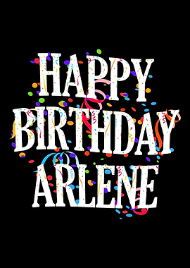 Happy Birthday Arlene