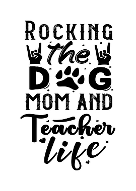 ROCKING THE DOG MOM AND