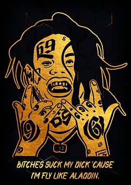 6ix9ine Quote Poster