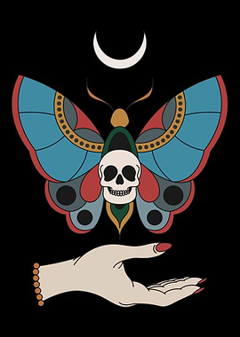 Dark Academia Butterfly