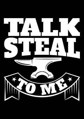 Blacksmith Forging Metal