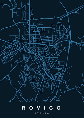 ROVIGO City Map Italia