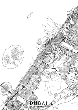 Dubai Map