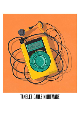 Tangled Cable Nightmare