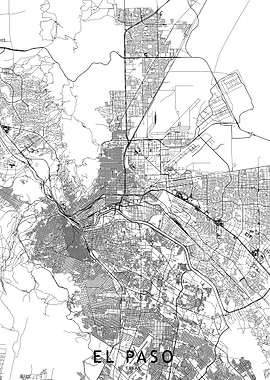 El Paso Map