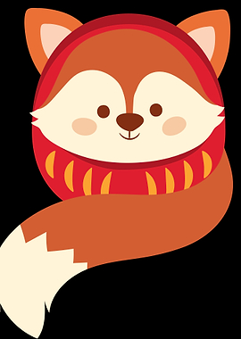 Daruma Fox Kitsune