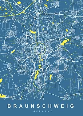 BRAUNSCHWEIG City Map