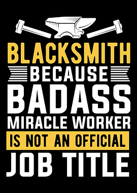 Blacksmith Forging Metal