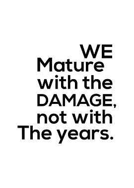 Maturity Quotes Wall Art
