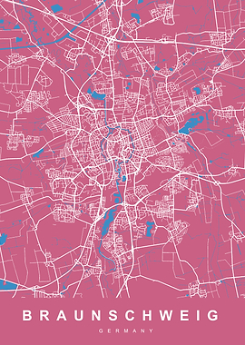 BRAUNSCHWEIG City Map