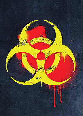 Biohazard Toxic Waste Logo